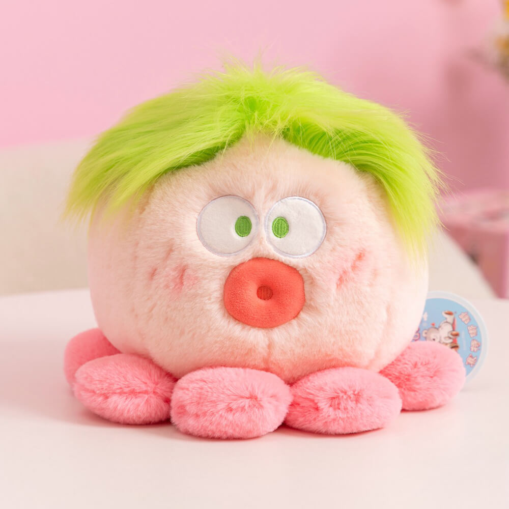 Funny Baby Octopus Stuffed Animal Plush Toy, Super Soft Squishy Plushie