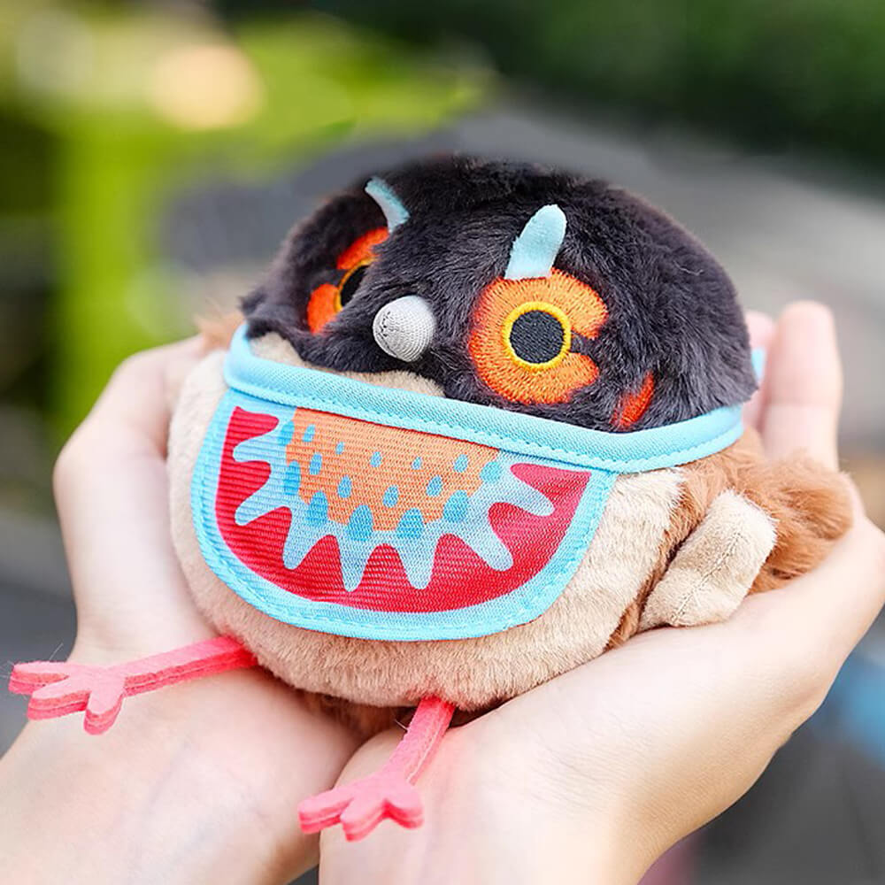 Cute Cabot's Tragopan Bird Stuffed Animal Plush Toy