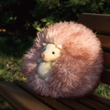 Fluffy Hedgehog Stuffed Animal Plush Toy, Animal Plushies