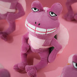 Luck Frog Plush Bag Charm, Kawaii Animal Keychain