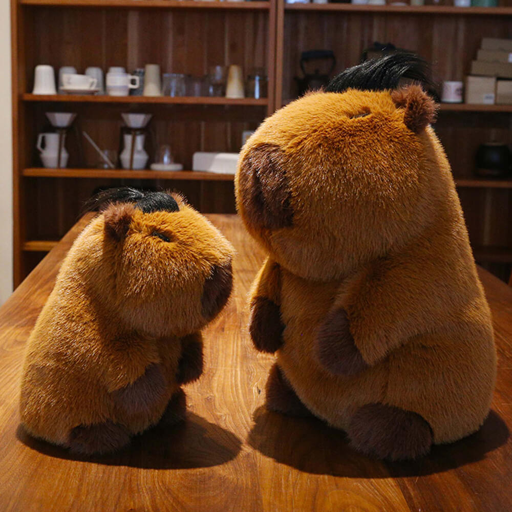 Cool Capybara Stuffed Plush Toy, Animal Plushies
