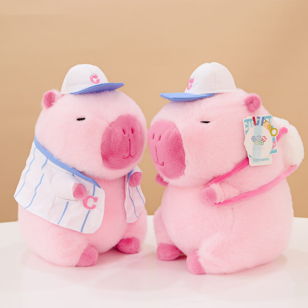 Cute Capybara Plush Toy with Backpack, Kawaii Capybara Stuffed Animal Plushie