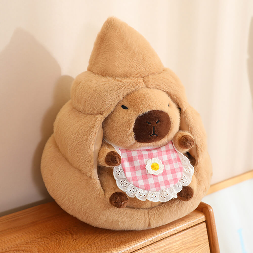 Kawaii Capybara Stuffed Animal Plush Toy with Poop Plush Toy