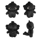 Cute Black Axolotl Stuffed Animal Plush Toy, Animal Plushies