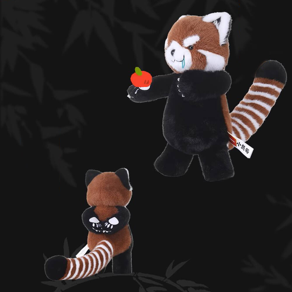 Realistic Red Panda Stuffed Animal Plush Toy, Handmade Plush Red Panda