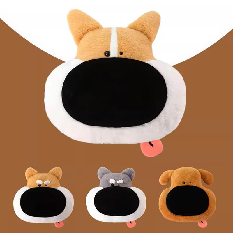 Big Nose Dog Stuffed Animal PlushHugging Pillow