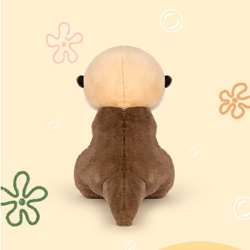Cute Stuffed Pray Otter Plush Toy, Animal Plushies