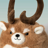 Chubby Eld's Deer Stuffed Animal Plush Toy, Eld's Deer Plushies