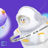 Chubby Astronaut Seagull Stuffed Animal Plush Toy
