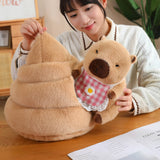 Kawaii Capybara Stuffed Animal Plush Toy with Poop Plush Toy