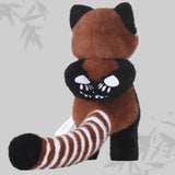 Realistic Red Panda Stuffed Animal Plush Toy, Handmade Plush Red Panda