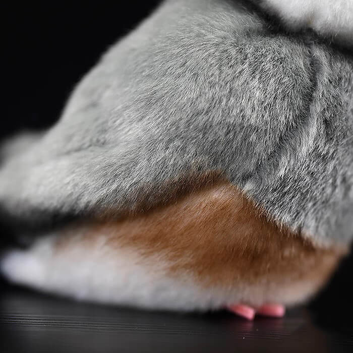 Realistic Bearded Reedling Bird Stuffed Animal Plush Toy