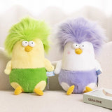 Afro Chick Stuffed Animal Plush Toy, Chicken Plushies