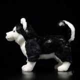 Realistic Bi-eyed Husky Dog Stuffed Animal Plush Toy, Lifelike Plushies