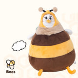 Chubby Vegetable Seagull Stuffed Animal Plush Toy