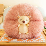 Fluffy Hedgehog Stuffed Animal Plush Toy, Animal Plushies