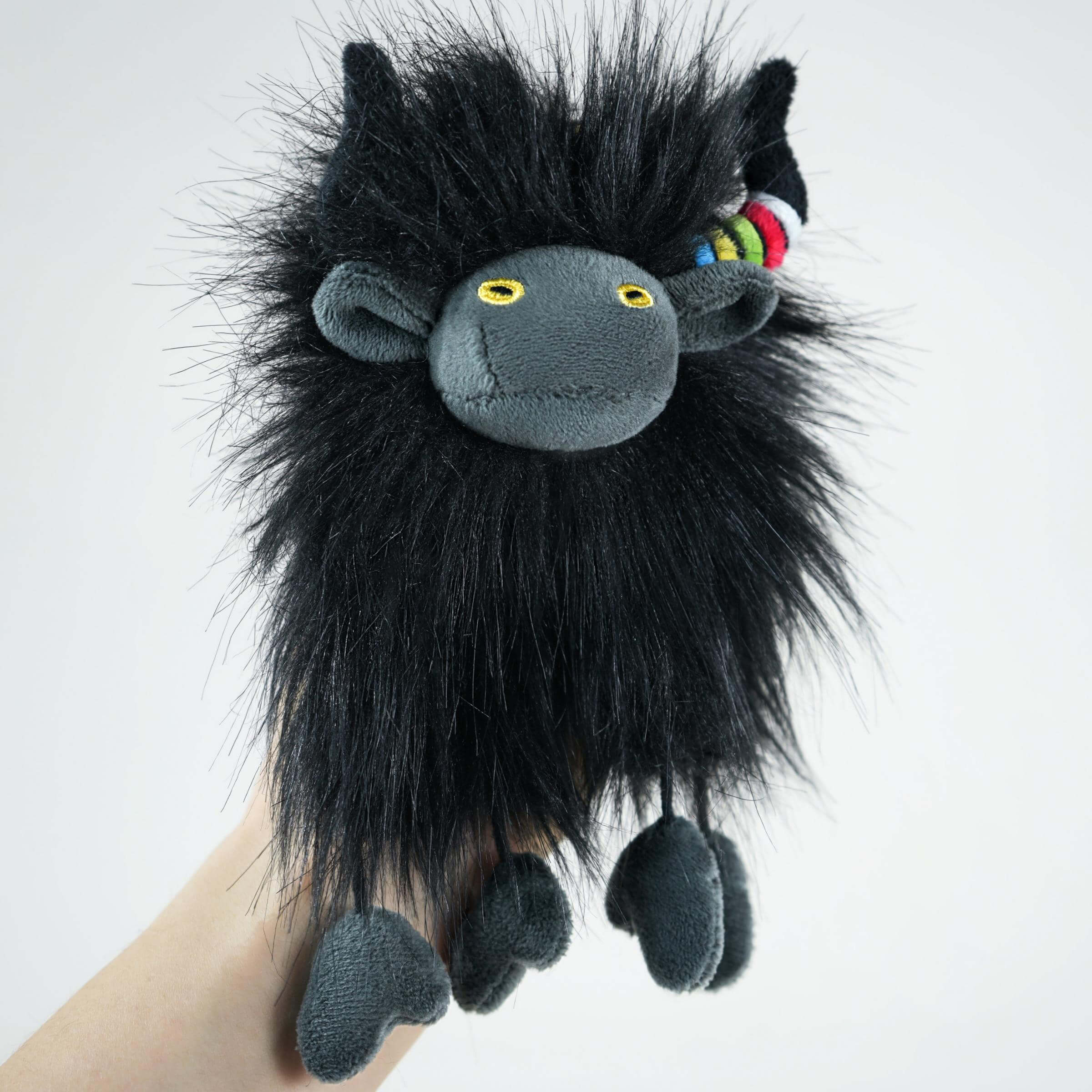 Fluffy Yak Stuffed Animal Plush Toy, Wild Ox Plushies