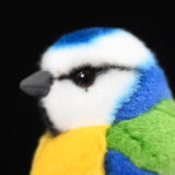 Realistic Eurasian Blue Tit Bird Stuffed Animal Plush Toy