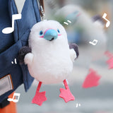Mini Barn Owl, Mallard, Red-Footed Booby Stuffed Plush Keychain, Bag Charm