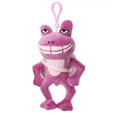 Luck Frog Plush Bag Charm, Kawaii Animal Keychain