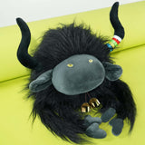 Fluffy Yak Stuffed Animal Plush Toy, Wild Ox Plushies