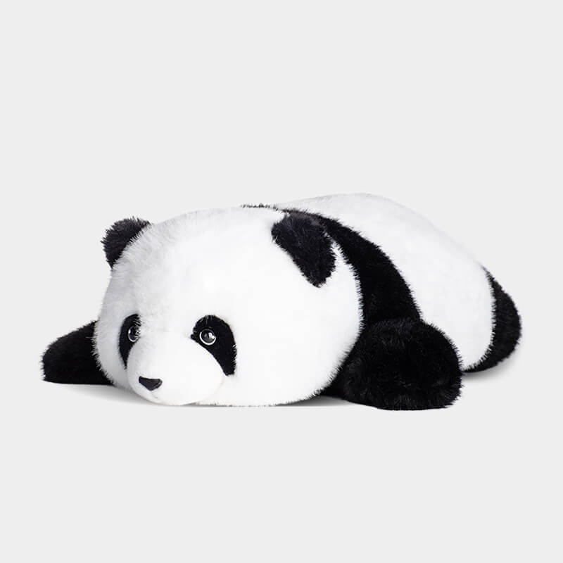 Realistic Stuffed Panda Plush Toy, Lifelike Panda Plushies