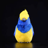 Realistic Sultan Tit Bird Stuffed Animal Plush Toy