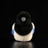 Realistic Eurasian Magpie Bird Stuffed Animal Plush Toy