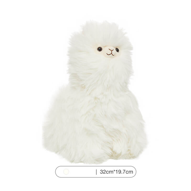 Fluffy Alpaca Stuffed Animal Plush Toy