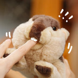 Marmota Stuffed Plush Slap Bracelet (Woodchuck, Grounghog)