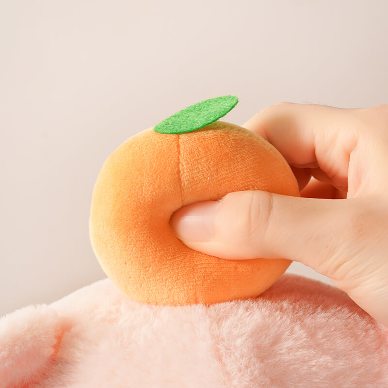 Cute Orange Pig Stuffed Animal Plush Toy, LuLu Plushies
