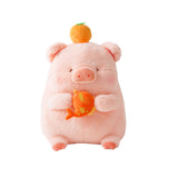 Cute Orange Pig Stuffed Animal Plush Toy, LuLu Plushies