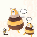Chubby Vegetable Seagull Stuffed Animal Plush Toy