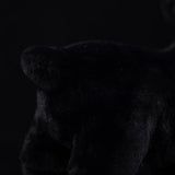 Realistic Black Goat Stuffed Animal Plush Toy