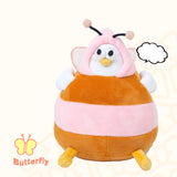 Chubby Vegetable Seagull Stuffed Animal Plush Toy