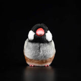 Realistic Bearded Reedling Bird Stuffed Animal Plush Toy