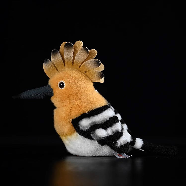 Realistic Eurasian Hoopoe Bird Stuffed Animal Plush Toy