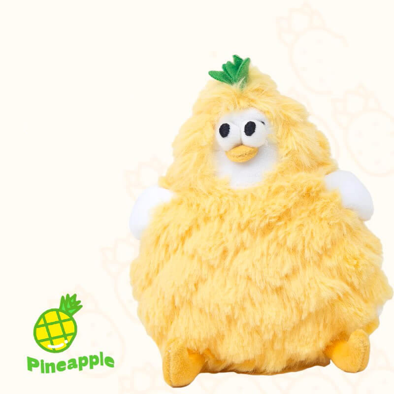 Chubby Vegetable Seagull Stuffed Animal Plush Toy