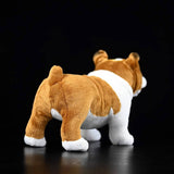 Realistic Bulldog Stuffed Animal Plush Toy, Lifelike Plushies