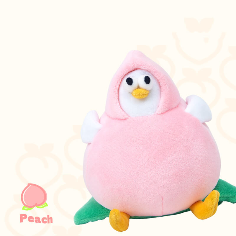 Chubby Vegetable Seagull Stuffed Animal Plush Toy