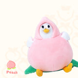 Chubby Vegetable Seagull Stuffed Animal Plush Toy