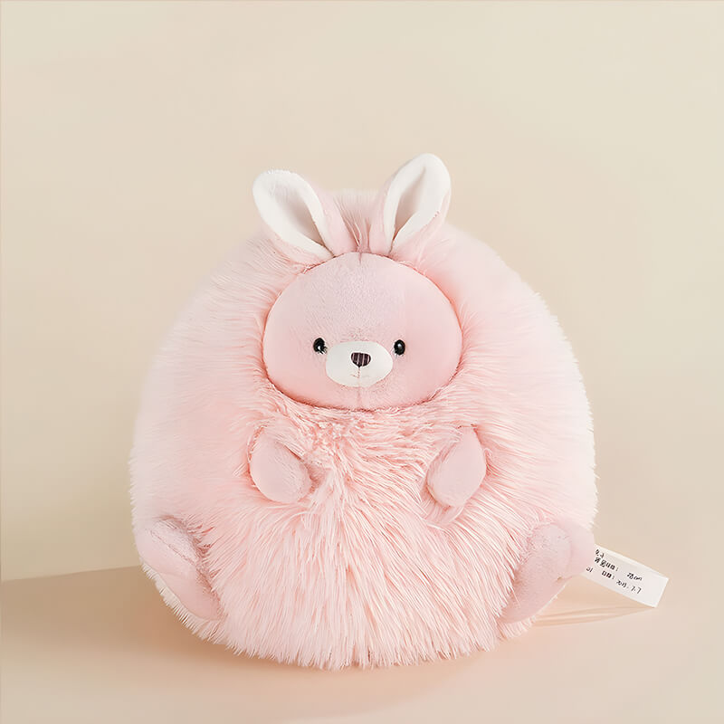 Chubby Stuffed Animal Hugging Pillow - Crocodile, Elephant, Rabbit, Dog, Cat