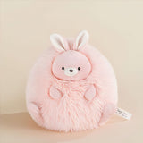 Chubby Stuffed Animal Hugging Pillow - Crocodile, Elephant, Rabbit, Dog, Cat