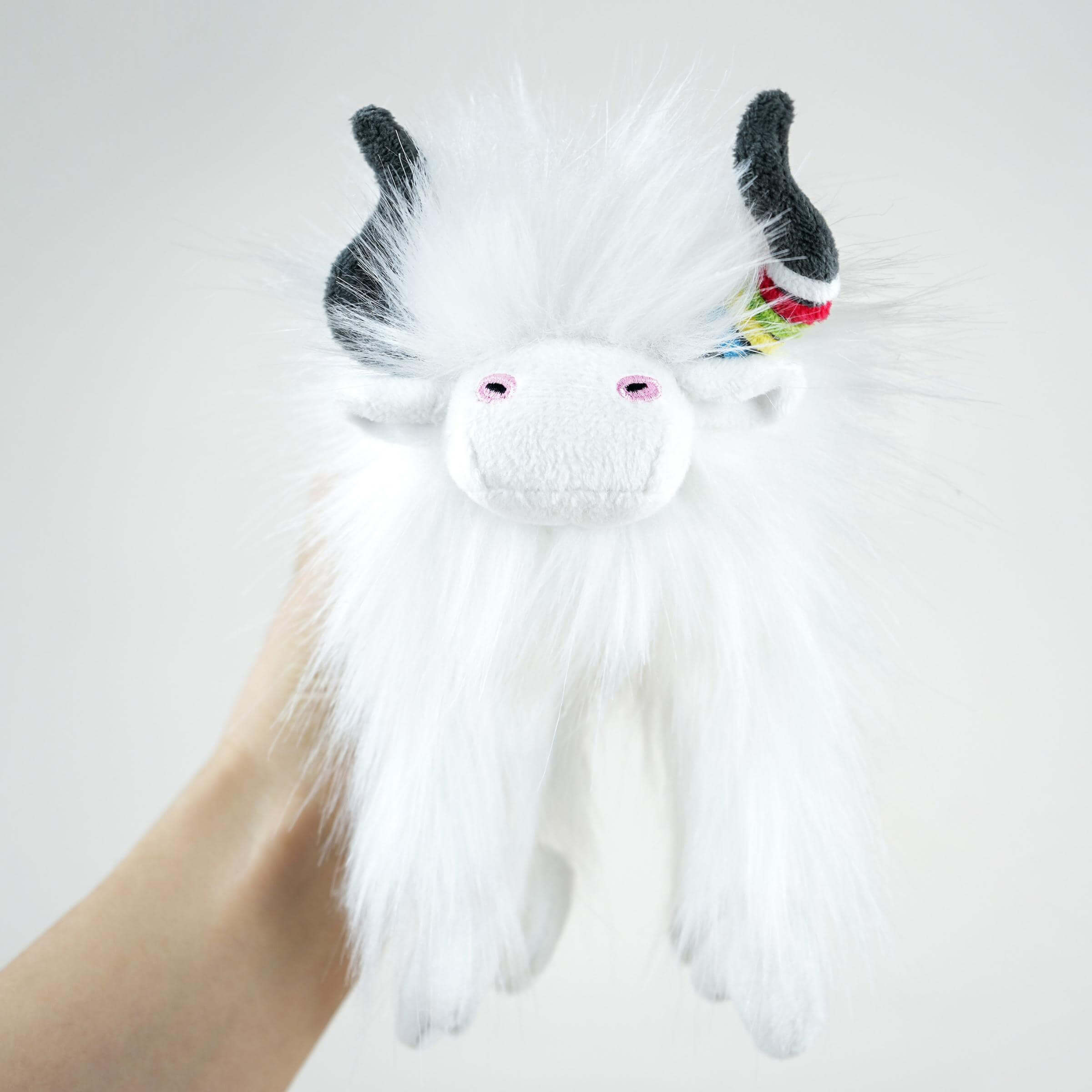 Fluffy Yak Stuffed Animal Plush Toy, Wild Ox Plushies