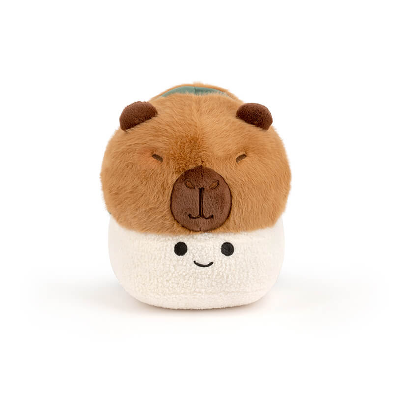 Funny Capybara Stuffed Animals Plush Toy - French Fries Capybara, Sushi capybara