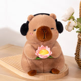 Cute Capybara Stuffed Animal Plush Toy, Relaxed Capybara Plushies