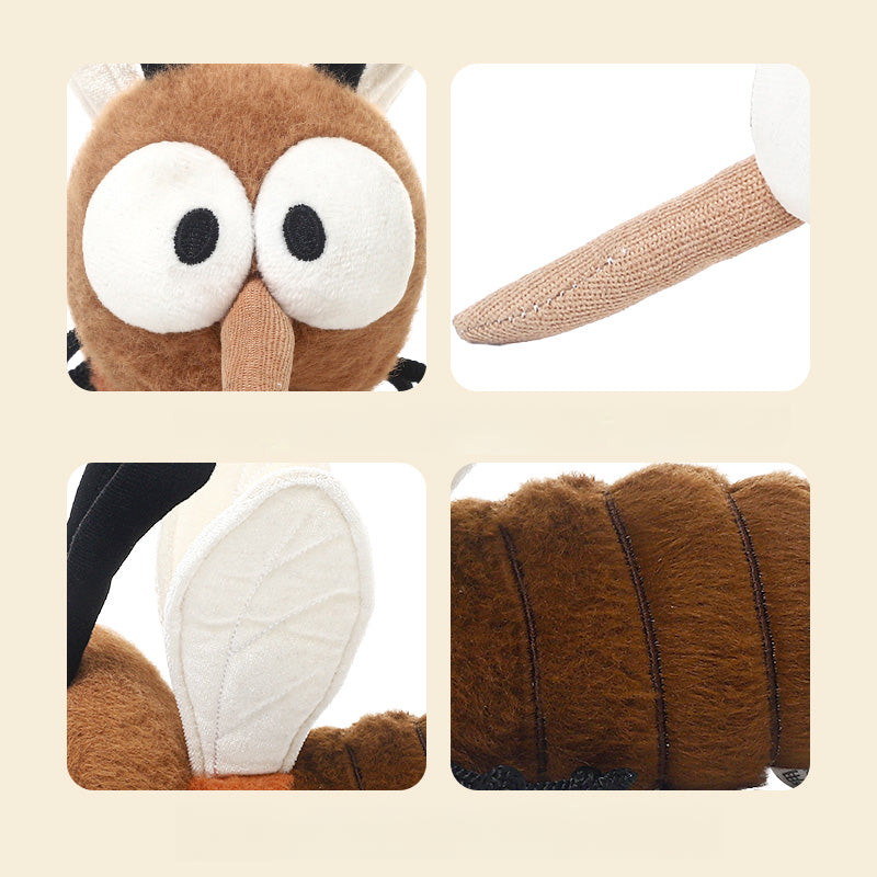 Funny Mosquito Stuffed Animal Plush Toy, Mosquito Plushies