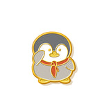 Cute Penguin Enamel Pin, Kawaii Animal Brooch