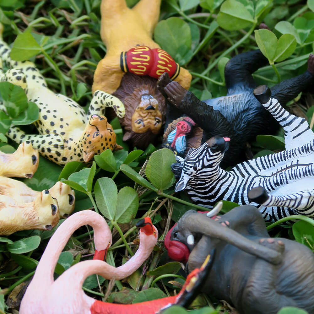 Realistic Sports African Animals Figurine