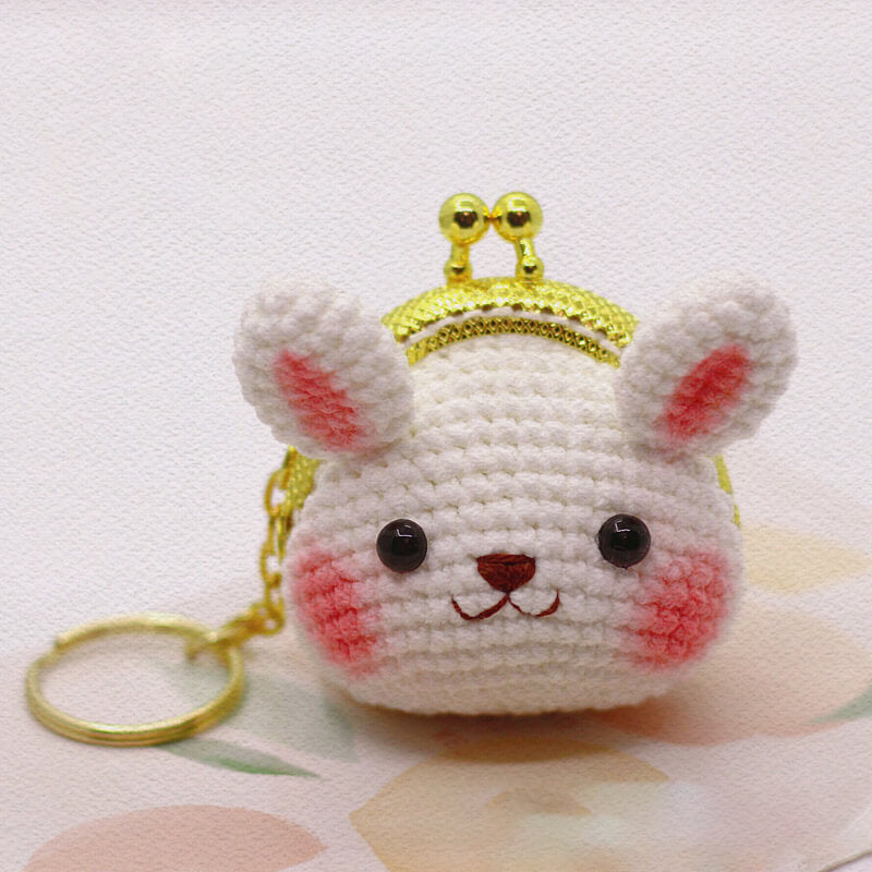 Handmade Crocheter Animal Bag Charm Keycharm